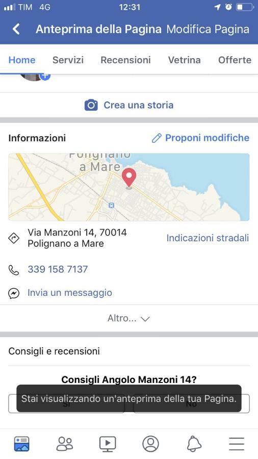 Angolo Manzoni 14 Polignano a Mare Dış mekan fotoğraf